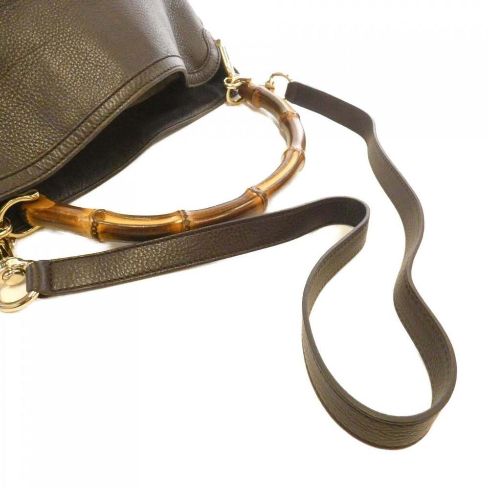 GUCCI Brown Shoulder Bag - Picture 4 of 6